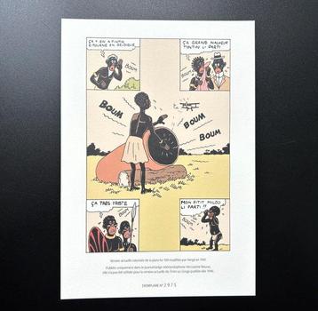 Hergé - Tiré à part - T02/Coul - Moulinsart - Tintin au