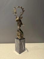 Unknown - Figuur - Gowa jelenia - Gepatineerd brons, Antiek en Kunst