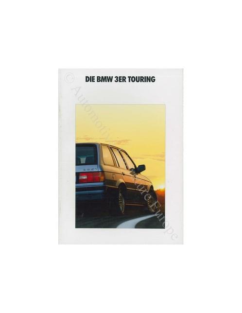 1991 BMW 3 SERIE TOURING BROCHURE DUITS, Livres, Autos | Brochures & Magazines