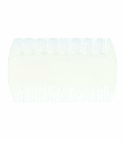 Haarkam - Luizenkam 8cm - Fijne Tanden - Wit, Bijoux, Sacs & Beauté, Beauté | Soins des cheveux