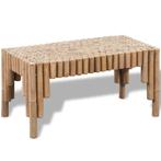 vidaXL Salontafel bamboe, Verzenden, Nieuw