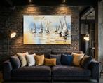 Monika Spiewak - Regatta - Oil Painting Stretched On The