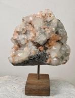 Stilbiet Kristalcluster - Hoogte: 21 cm - Breedte: 32 cm-