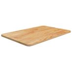 vidaXL Wastafelblad 60x40x1,5cm behandeld massief hout, Verzenden, Nieuw