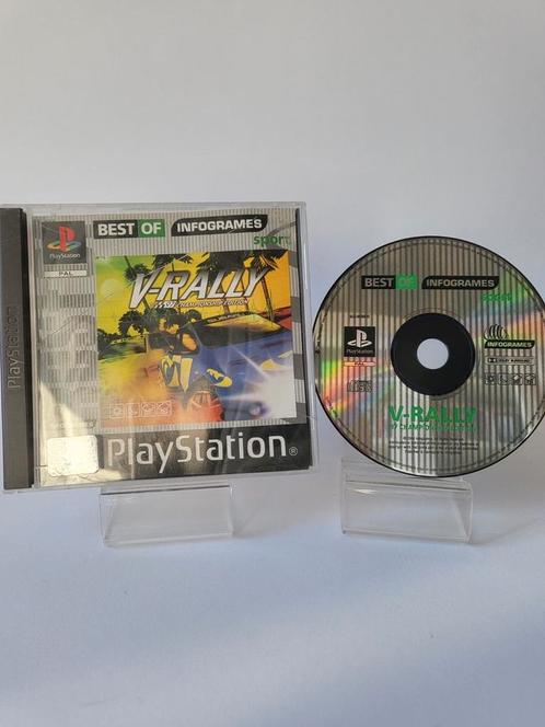 V-Rally Playstation 1, Consoles de jeu & Jeux vidéo, Jeux | Sony PlayStation 1, Enlèvement ou Envoi