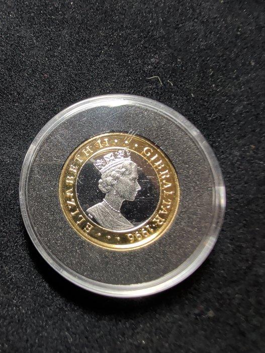 Gibraltar. 75 ECUs 1996 (Zonder Minimumprijs), Postzegels en Munten, Munten | Europa | Niet-Euromunten