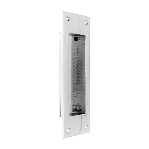 Schuifdeurkom Presa nikkel recht, Doe-het-zelf en Bouw, Hang- en Sluitwerk, Schuif of Grendel, Nieuw, Koper of Messing, Ophalen of Verzenden