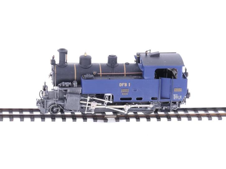 Schaal H0m Ferro Suisse tenderstoomlocomotief HG3/4 nr. 1..., Hobby en Vrije tijd, Modeltreinen | H0, Gelijkstroom, Locomotief