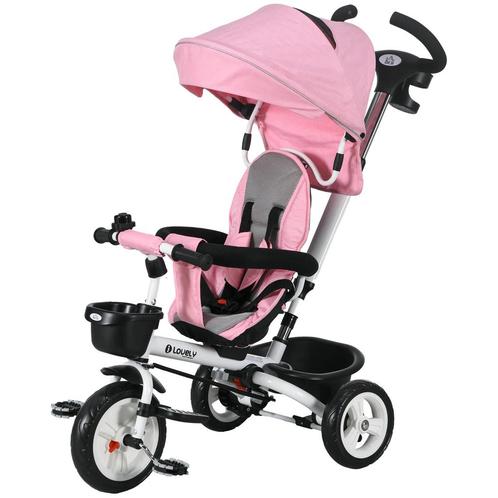 TRUUSK 2-in-1 Driewieler Kinderdriewieler - Duwstang - Veili, Kinderen en Baby's, Kinderwagens en Combinaties, Verzenden