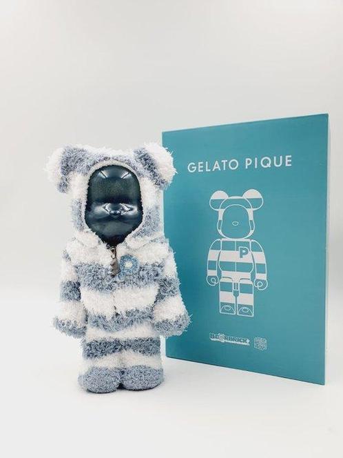 Gelato Pique x Medicom Toy Be@rbrick - Gelato Pique Mint, Antiquités & Art, Art | Peinture | Moderne