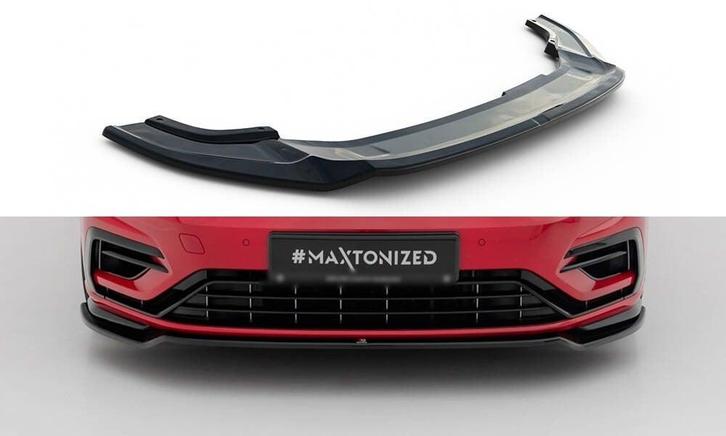 Front Splitter V.3 voor Volkswagen Golf 7.5R/R line Facelift, Auto diversen, Tuning en Styling, Ophalen of Verzenden