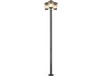 TRIO CAVADO - Paalverlichting - Antraciet - excl. 3x E27 4W, Verzenden, Zo goed als nieuw