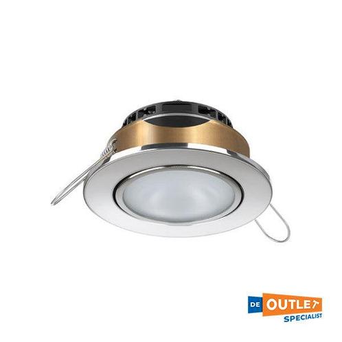 Bieden: Quick Nikita downlight LED spot 12/24V 4W stainless, Watersport en Boten, Bootonderdelen, Ophalen of Verzenden
