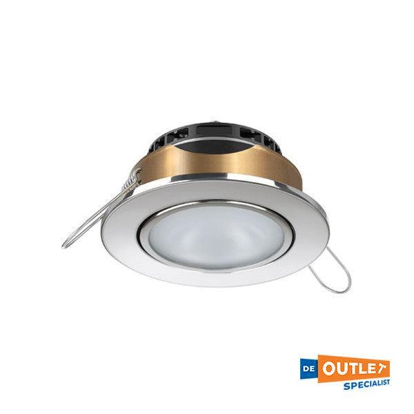 Bieden: Quick Nikita downlight LED spot 12/24V 4W stainless, Watersport en Boten, Bootonderdelen, Ophalen of Verzenden