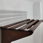 Kapstok - hout, messing en nickelgeplateerd - Art Deco, Antiek en Kunst, Curiosa en Brocante