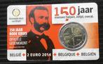 Belgique. 2 Euro 2014 Red Cross Italian Edge Inscription, Postzegels en Munten