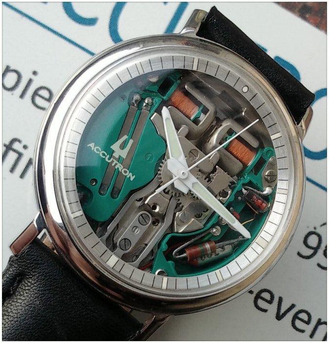 BULOVA Accutron Spaceview-Révisée - N5-214 - Heren - 1975, Bijoux, Sacs & Beauté, Montres | Hommes
