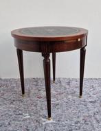 Mahoniehouten Bouillotte tafel met uitschuif bladen - FREE, Antiek en Kunst