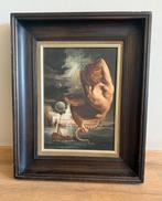 Christian Silvain (1950) - De verleiding, Antiek en Kunst, Kunst | Schilderijen | Modern