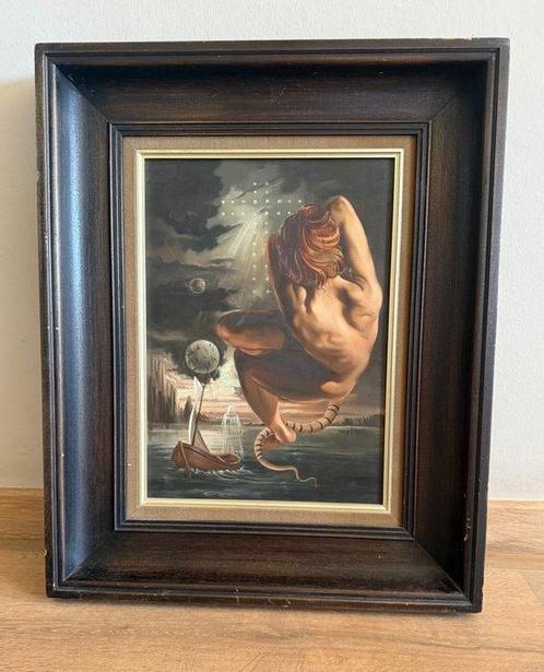 Christian Silvain (1950) - De verleiding, Antiek en Kunst, Kunst | Schilderijen | Modern
