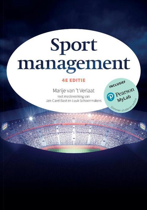 Sportmanagement 9789043037594 Marije van t Verlaat, Boeken, Schoolboeken, Zo goed als nieuw, Verzenden