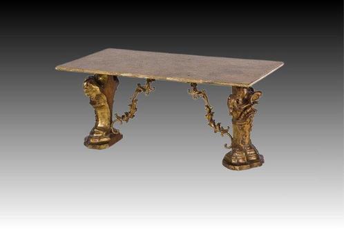Salontafel - Verguld hout, Antiek en Kunst, Antiek | Overige Antiek