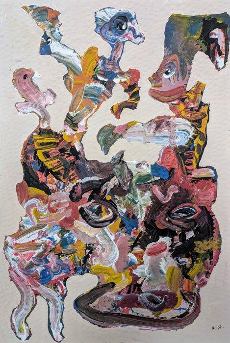 Ruben Nicholas (Kill The Sofa) - Puppet Master Dreams, Antiek en Kunst, Kunst | Schilderijen | Modern