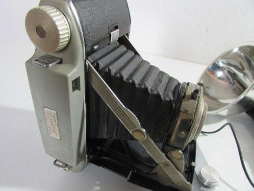Kodak Tourist II / Kodak standaard houder + flitser Appareil, Audio, Tv en Foto, Fotocamera's Analoog