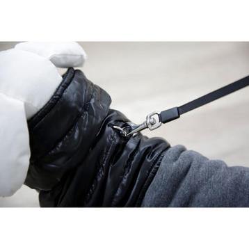 Hondenmantel quebec, grijs/zwart, l, 45 cm - kerbl