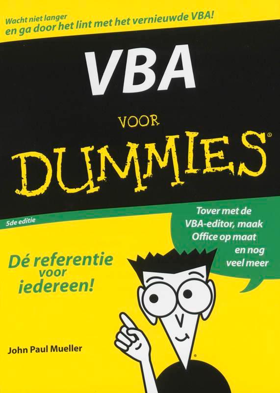 VBA voor Dummies / Voor Dummies 9789043015417 J.P. Mueller, Boeken, Informatica en Computer, Gelezen, Verzenden