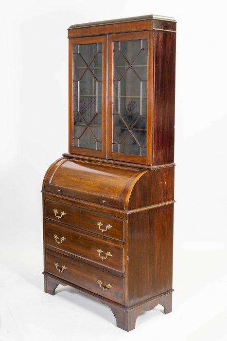 Vitrine - Acajou, Verre, Bronze, Chêne, Antiquités & Art, Curiosités & Brocante