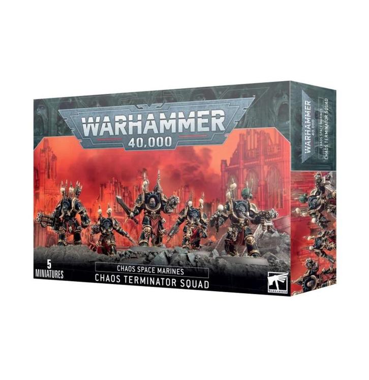 Chaos Terminator Squad (Warhammer Nieuw), Hobby en Vrije tijd, Wargaming, Ophalen of Verzenden