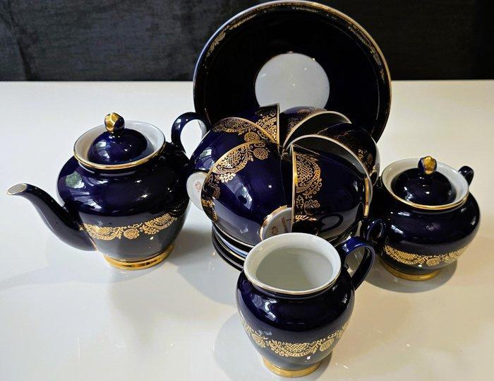 Lomonosov Imperial Porcelain Factory - Theeservies (16) -, Antiek en Kunst, Antiek | Meubels | Tafels