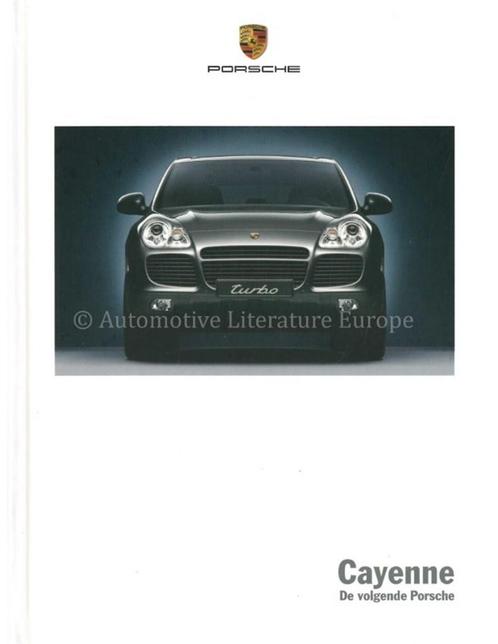 2004 PORSCHE CAYENNE HARDCOVER BROCHURE NEDERLANDS, Livres, Autos | Brochures & Magazines
