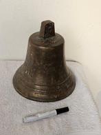 Scheepsbel - Gepatineerd brons - zwaar 5 kg, diameter22cm