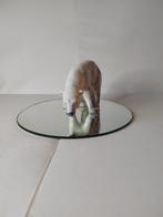 Royal Copenhagen - sculptuur, Orso Bianco - 7 cm - Porselein, Antiquités & Art