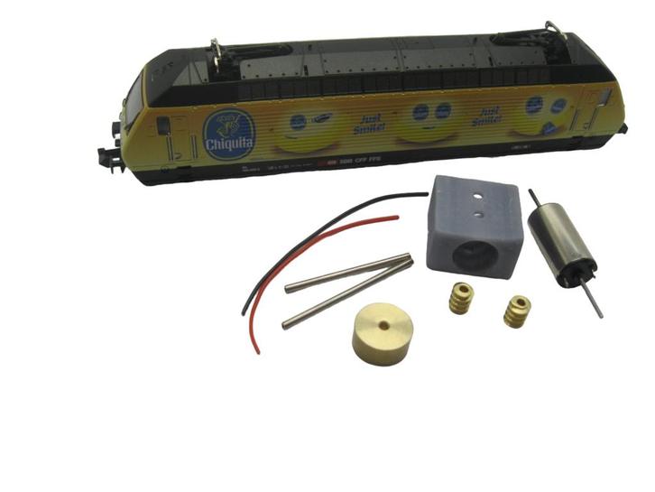 micromotor NF019C N ombouwset voor Fleischmann SBB Re 460,, Hobby en Vrije tijd, Modeltreinen | N-Spoor, Gelijkstroom, Overige typen