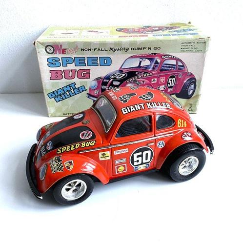 Taiyo Toys - Speelgoed - Volkswagen Speed Bug Battery, Antiek en Kunst, Antiek | Speelgoed