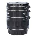 Caruba Extension Tube set Canon Chroom (type II), Verzenden, Nieuw