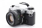 Canon AE-1 + New FD 50mm f/2 Analoge camera, Audio, Tv en Foto, Nieuw