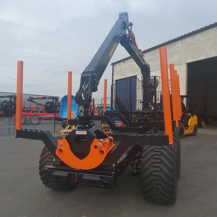 Remorque forestière BMF 17 T + 750, Zakelijke goederen, Machines en Bouw | Tuin, Park en Bosbouw