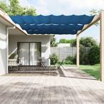 vidaXL Luifel verticaal 200x420 cm oxford stof blauw, Tuin en Terras, Verzenden, Nieuw