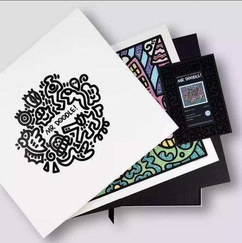 Mr Doodle (Sam Cox) (1994) - Pretty City, Antiek en Kunst, Kunst | Schilderijen | Modern