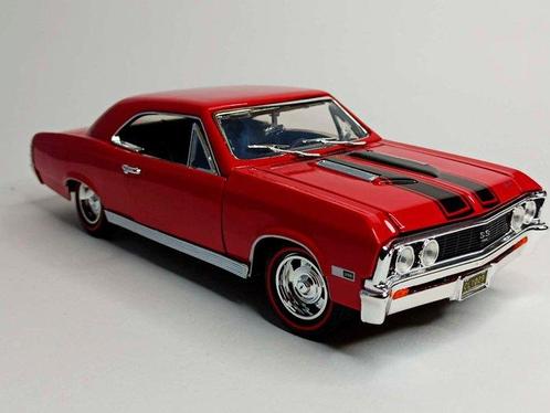 Motormax 1:18 - Coupé miniature - Chevrolet Chevelle SS 396, Hobby en Vrije tijd, Modelauto's | 1:5 tot 1:12