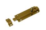 Profielschuif vlak 35x100 messing, Ophalen of Verzenden, Nieuw, Koper of Messing, Schuif of Grendel