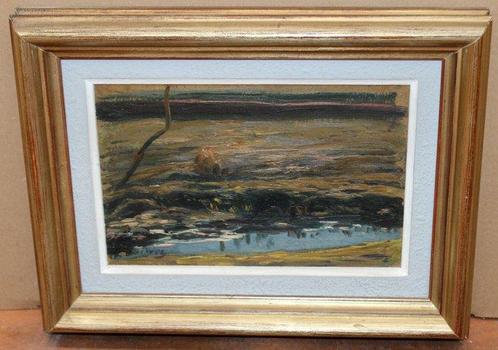 Enric Galwey García (1864-1931) - Paisaje al atardecer, Antiek en Kunst, Kunst | Schilderijen | Klassiek