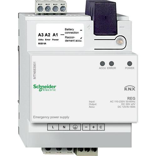 Schneider Electric KNX Emergency Power Supply - MTN683901, Bricolage & Construction, Ventilation & Extraction, Envoi