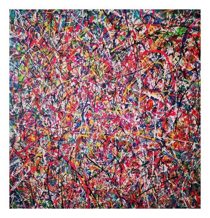 Giovanni Daurea - ABS LABYRINTH 6 (XXXL), Antiek en Kunst, Kunst | Schilderijen | Modern