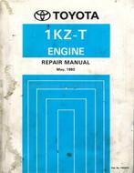1993 TOYOTA LAND CRUISER 1KZ-T MOTOR WERKPLAATSHANDBOEK, Auto diversen, Handleidingen en Instructieboekjes