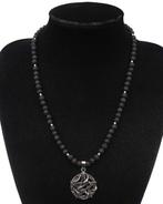 Collier Pentacle Wicca en Pierre de Lave : Haute Protection